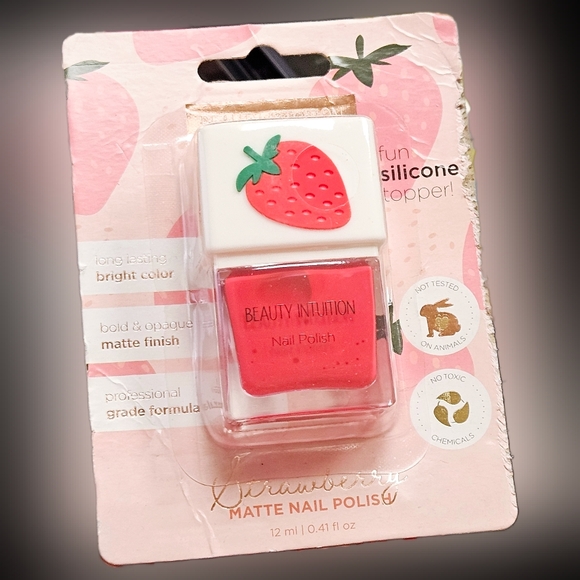NWT BEAUTY INTUITION STRAWBERRY 🍓 MATTE! - Picture 5 of 9